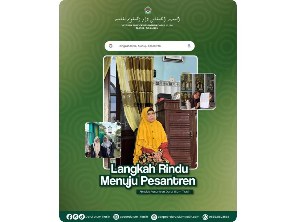 [ LANGKAH RINDU MENUJU PESANTREN ] 