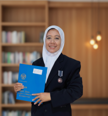 Baca sambutan Ketua Yayasan